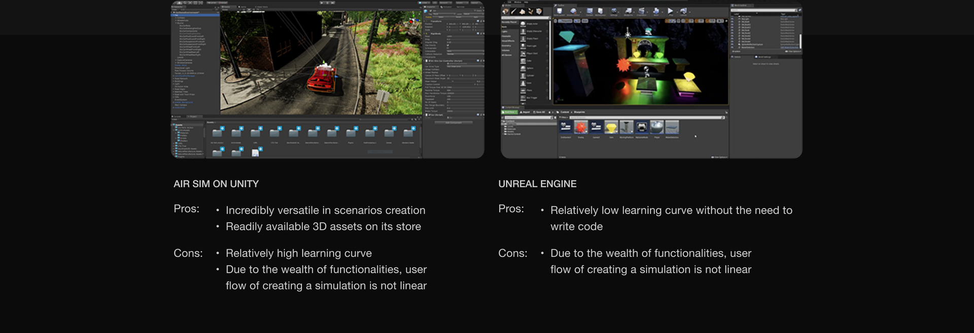 Interface comparison analysis